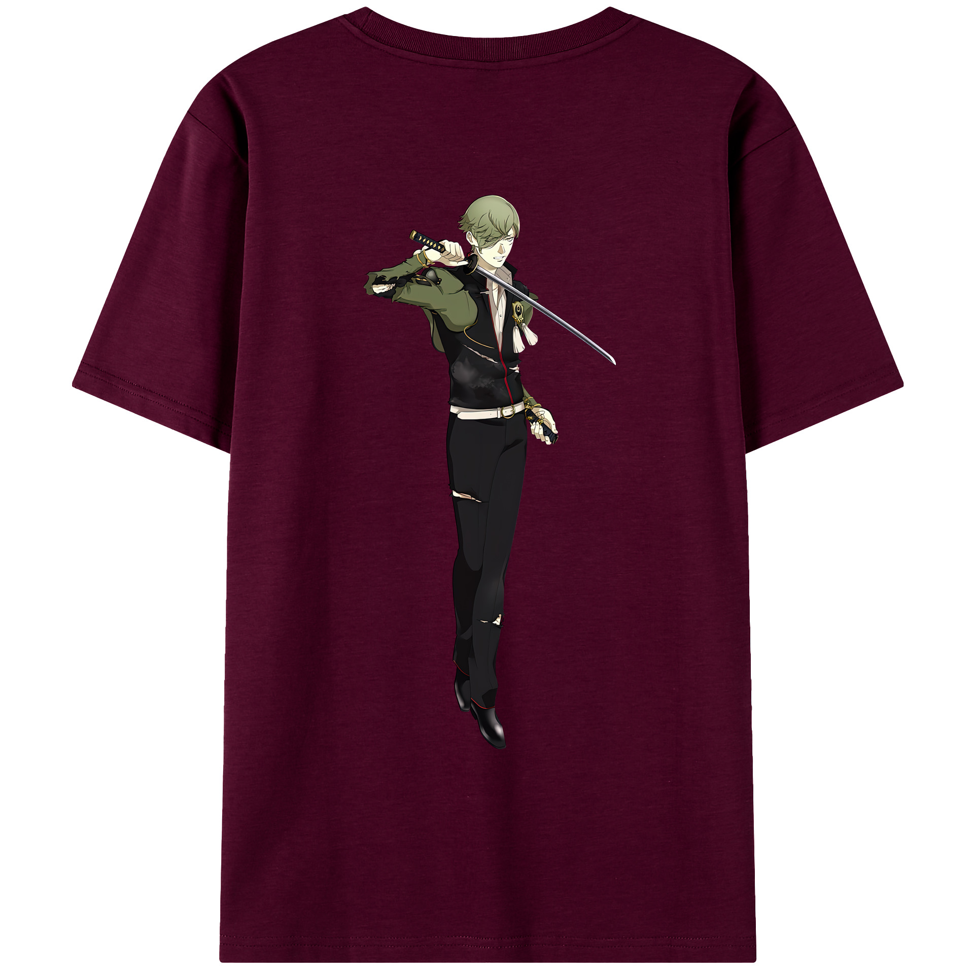 （画像用） 刀剣乱舞 Touken Ranbu レディース半袖Tシャツ(バックプリント)
